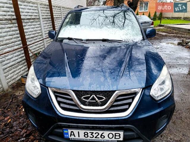 Синий Чери Тигго, объемом двигателя 1.85 л и пробегом 155 тыс. км за 4000 $, фото 1 на Automoto.ua
