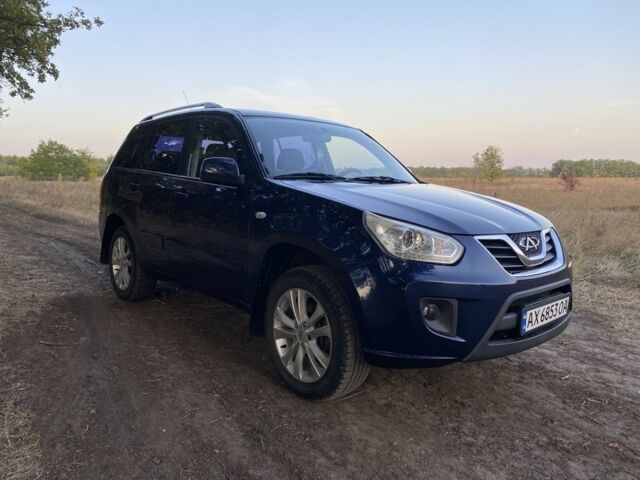 Синий Чери Тигго, объемом двигателя 1.8 л и пробегом 150 тыс. км за 5800 $, фото 1 на Automoto.ua