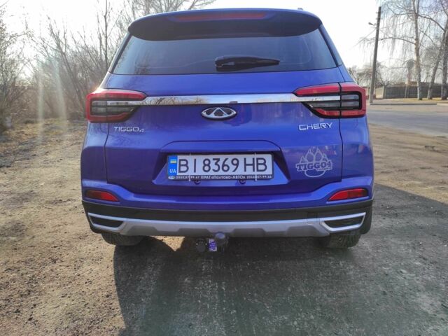 Синій Чері Тігго, об'ємом двигуна 1.5 л та пробігом 60 тис. км за 12500 $, фото 4 на Automoto.ua