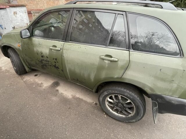 Зеленый Чери Тигго, объемом двигателя 2.4 л и пробегом 261 тыс. км за 3000 $, фото 7 на Automoto.ua