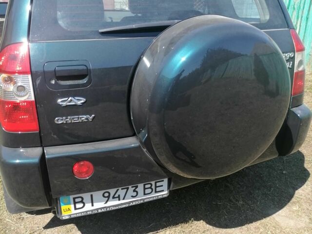 Зеленый Чери Тигго, объемом двигателя 2.4 л и пробегом 54 тыс. км за 6000 $, фото 1 на Automoto.ua