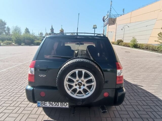 Зеленый Чери Тигго, объемом двигателя 2.4 л и пробегом 235 тыс. км за 3200 $, фото 16 на Automoto.ua