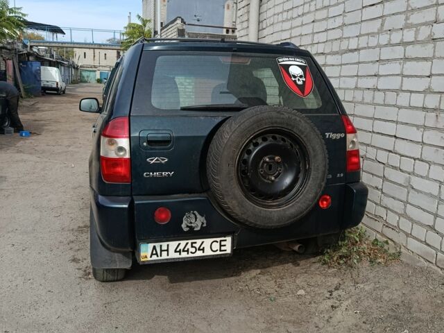 Зеленый Чери Тигго, объемом двигателя 2 л и пробегом 180 тыс. км за 1750 $, фото 3 на Automoto.ua