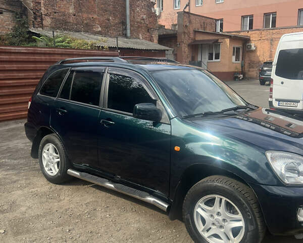 Зелений Чері Тігго, об'ємом двигуна 2 л та пробігом 189 тис. км за 4800 $, фото 1 на Automoto.ua