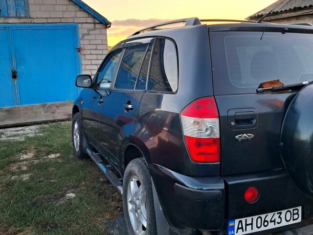 Зеленый Чери Тигго, объемом двигателя 2 л и пробегом 171 тыс. км за 4300 $, фото 3 на Automoto.ua