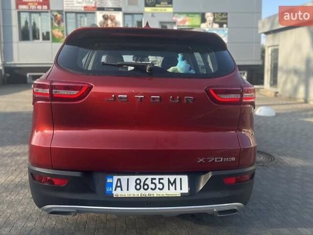 Красный Чери Jetour X70, объемом двигателя 1.5 л и пробегом 60 тыс. км за 15500 $, фото 2 на Automoto.ua