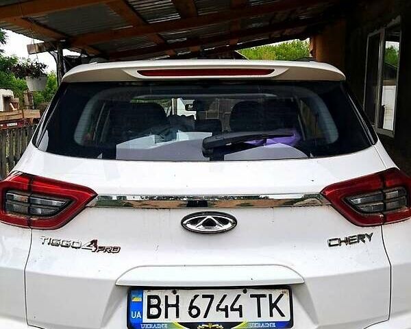Білий Чері Tiggo 4, об'ємом двигуна 1.5 л та пробігом 7 тис. км за 12500 $, фото 1 на Automoto.ua