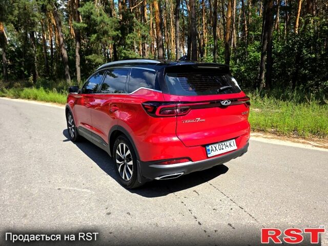 Червоний Чері Tiggo 7 Pro, об'ємом двигуна 1.5 л та пробігом 48 тис. км за 14800 $, фото 2 на Automoto.ua