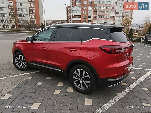 Красный Чери Tiggo 7 Pro, объемом двигателя 1.5 л и пробегом 96 тыс. км за 14900 $, фото 3 на Automoto.ua