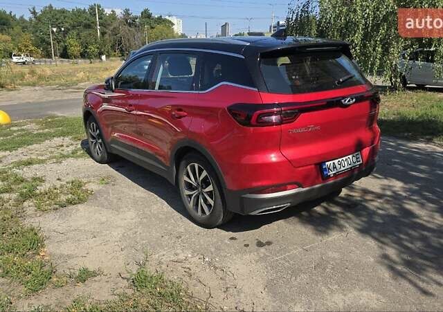 Красный Чери Tiggo 7 Pro, объемом двигателя 1.5 л и пробегом 37 тыс. км за 17000 $, фото 1 на Automoto.ua