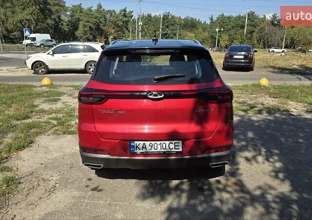 Красный Чери Tiggo 7 Pro, объемом двигателя 1.5 л и пробегом 37 тыс. км за 17000 $, фото 4 на Automoto.ua