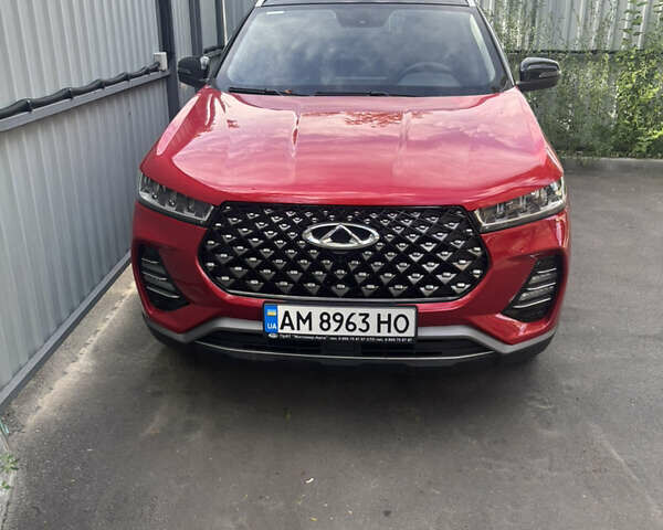 Красный Чери Tiggo 7 Pro, объемом двигателя 1.5 л и пробегом 10 тыс. км за 20000 $, фото 2 на Automoto.ua
