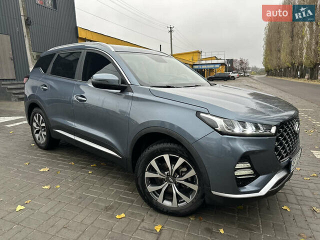 Серый Чери Tiggo 7 Pro, объемом двигателя 1.5 л и пробегом 44 тыс. км за 14950 $, фото 1 на Automoto.ua