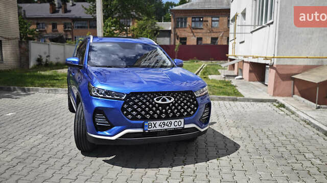 Синий Чери Tiggo 7 Pro, объемом двигателя 1.5 л и пробегом 20 тыс. км за 15800 $, фото 4 на Automoto.ua