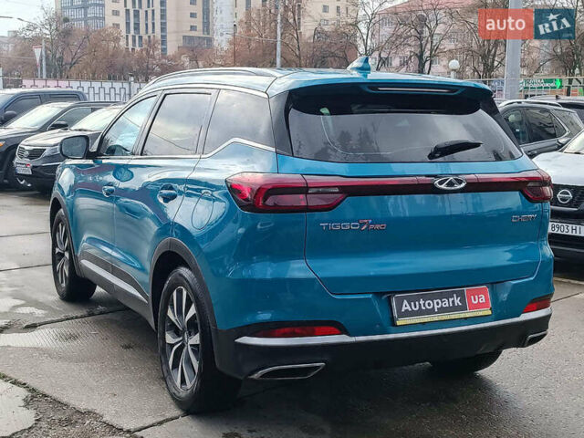 Синий Чери Tiggo 7 Pro, объемом двигателя 1.5 л и пробегом 30 тыс. км за 14990 $, фото 8 на Automoto.ua