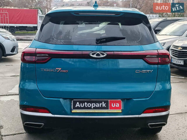Синий Чери Tiggo 7 Pro, объемом двигателя 1.5 л и пробегом 30 тыс. км за 14990 $, фото 7 на Automoto.ua
