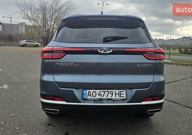 Синий Чери Tiggo 7 Pro, объемом двигателя 1.5 л и пробегом 59 тыс. км за 15500 $, фото 8 на Automoto.ua