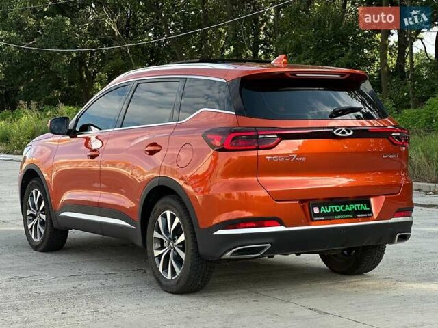 Помаранчевий Чері Tiggo 7 Pro, об'ємом двигуна 1.5 л та пробігом 10 тис. км за 17990 $, фото 9 на Automoto.ua