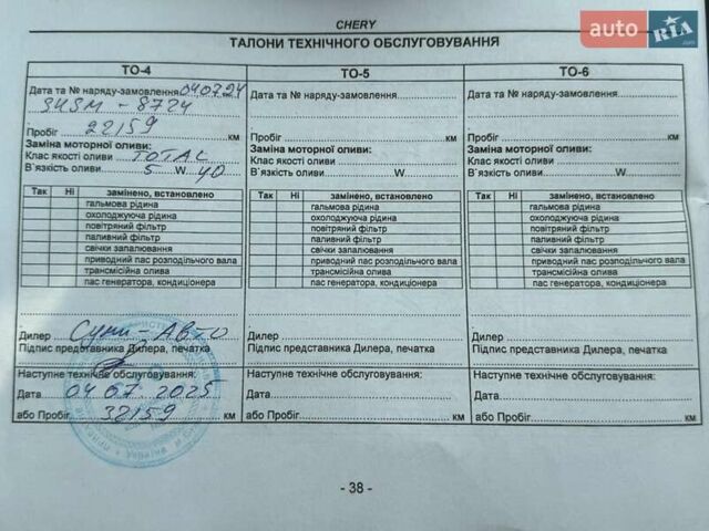 Білий Чері Tiggo 8, об'ємом двигуна 2 л та пробігом 23 тис. км за 20500 $, фото 25 на Automoto.ua