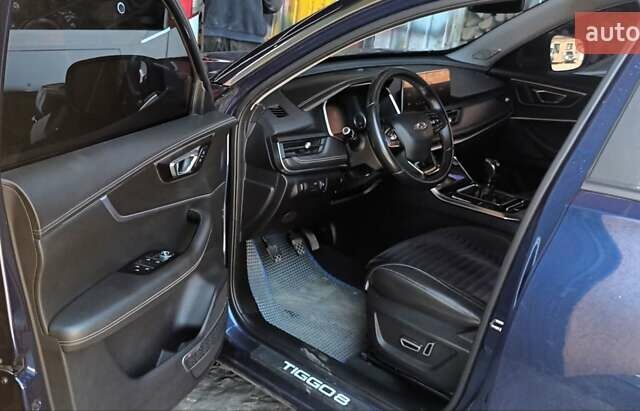 Синий Чери Tiggo 8, объемом двигателя 1.5 л и пробегом 81 тыс. км за 18000 $, фото 8 на Automoto.ua