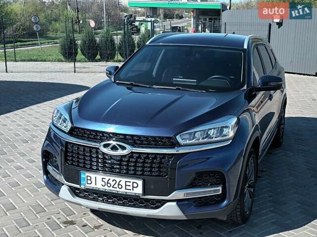 Синий Чери Tiggo 8, объемом двигателя 1.5 л и пробегом 81 тыс. км за 18000 $, фото 1 на Automoto.ua