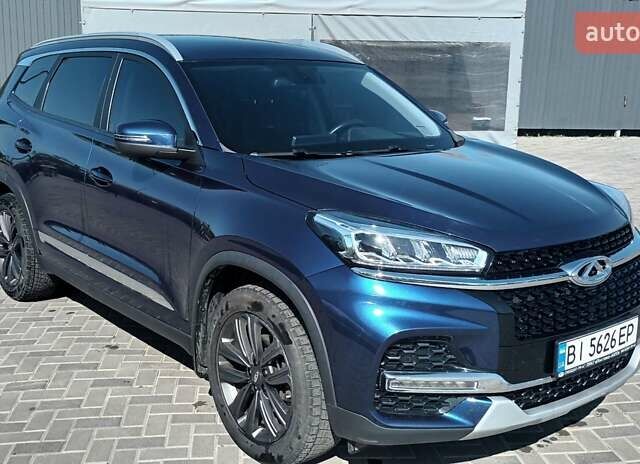 Синий Чери Tiggo 8, объемом двигателя 1.5 л и пробегом 81 тыс. км за 18000 $, фото 3 на Automoto.ua