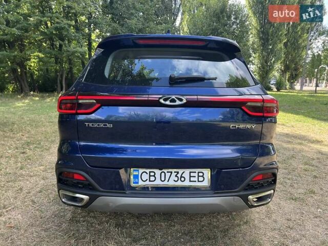 Синий Чери Tiggo 8, объемом двигателя 1.97 л и пробегом 105 тыс. км за 15500 $, фото 6 на Automoto.ua