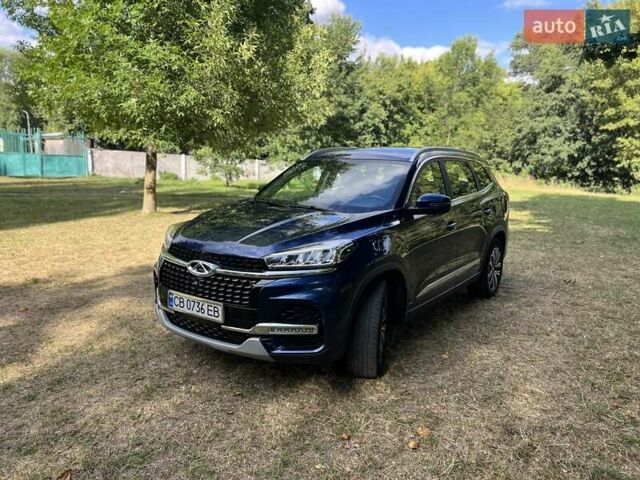 Синий Чери Tiggo 8, объемом двигателя 1.97 л и пробегом 105 тыс. км за 15500 $, фото 1 на Automoto.ua