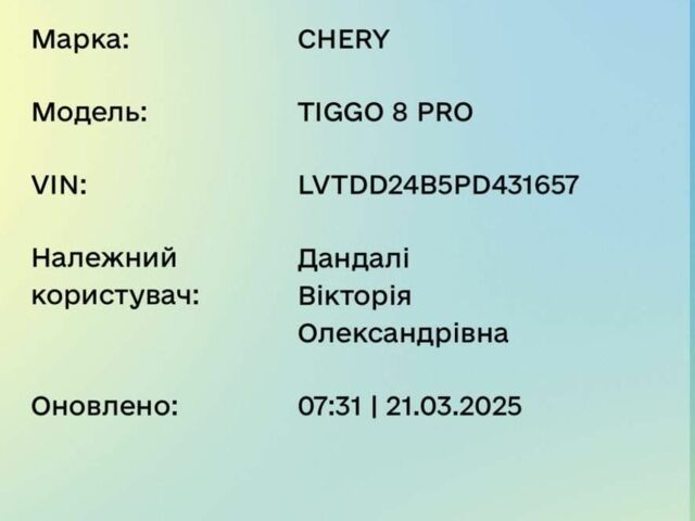Білий Чері Tiggo 8 Pro, об'ємом двигуна 14.86 л та пробігом 14 тис. км за 29999 $, фото 19 на Automoto.ua