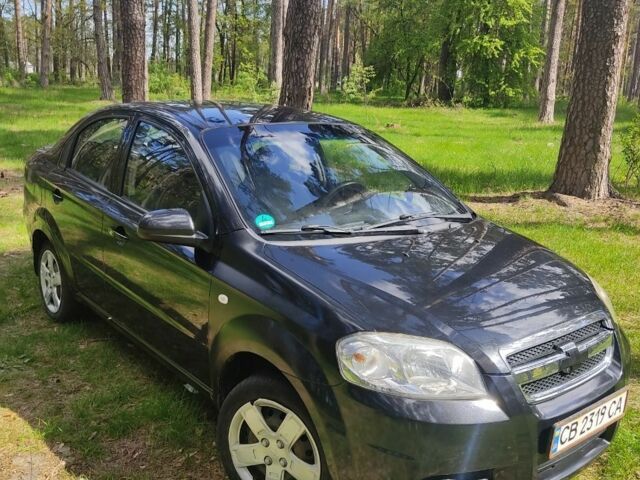 Черный Шевроле Авео, объемом двигателя 1.4 л и пробегом 194 тыс. км за 4100 $, фото 4 на Automoto.ua