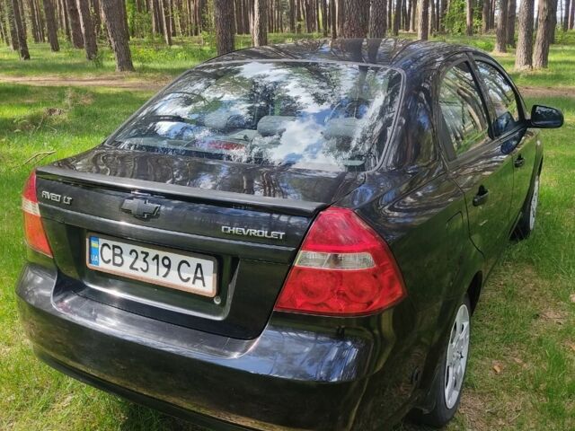 Черный Шевроле Авео, объемом двигателя 1.4 л и пробегом 194 тыс. км за 4100 $, фото 5 на Automoto.ua