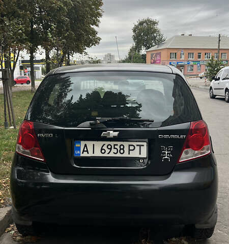 Черный Шевроле Авео, объемом двигателя 1.4 л и пробегом 202 тыс. км за 3600 $, фото 14 на Automoto.ua