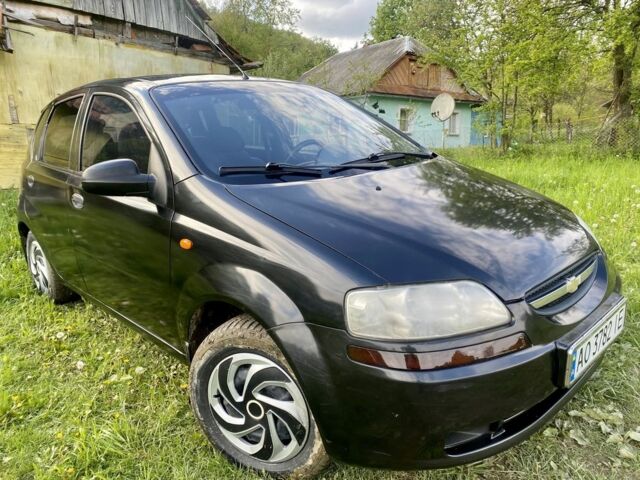 Чорний Шевроле Авео, об'ємом двигуна 1.5 л та пробігом 266 тис. км за 1800 $, фото 1 на Automoto.ua