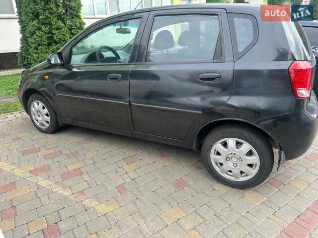 Чорний Шевроле Авео, об'ємом двигуна 1.5 л та пробігом 230 тис. км за 2600 $, фото 1 на Automoto.ua