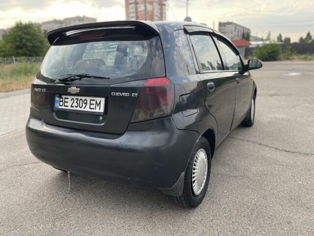 Черный Шевроле Авео, объемом двигателя 1.5 л и пробегом 170 тыс. км за 1499 $, фото 6 на Automoto.ua