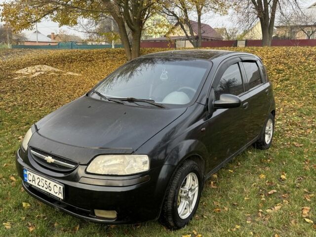 Чорний Шевроле Авео, об'ємом двигуна 1.5 л та пробігом 220 тис. км за 2400 $, фото 1 на Automoto.ua