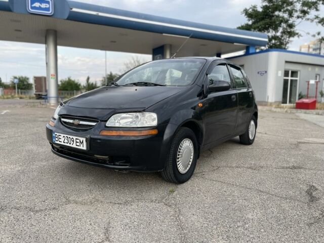 Черный Шевроле Авео, объемом двигателя 1.5 л и пробегом 170 тыс. км за 1499 $, фото 3 на Automoto.ua