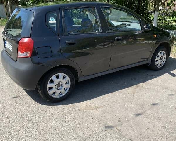 Черный Шевроле Авео, объемом двигателя 1.5 л и пробегом 94 тыс. км за 2500 $, фото 2 на Automoto.ua