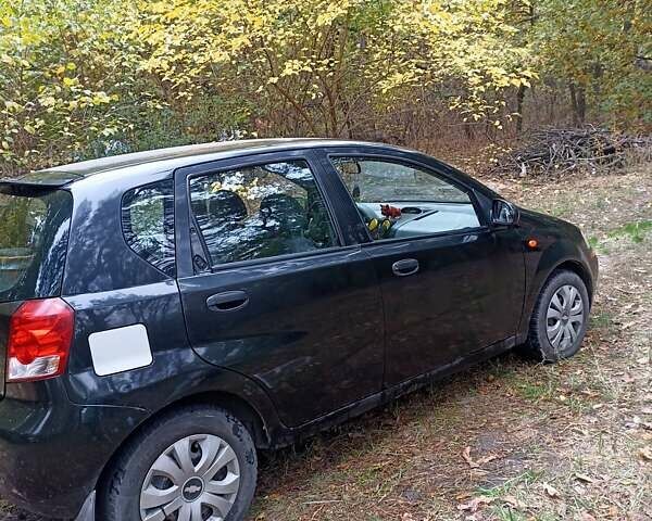 Черный Шевроле Авео, объемом двигателя 1.5 л и пробегом 216 тыс. км за 3500 $, фото 5 на Automoto.ua