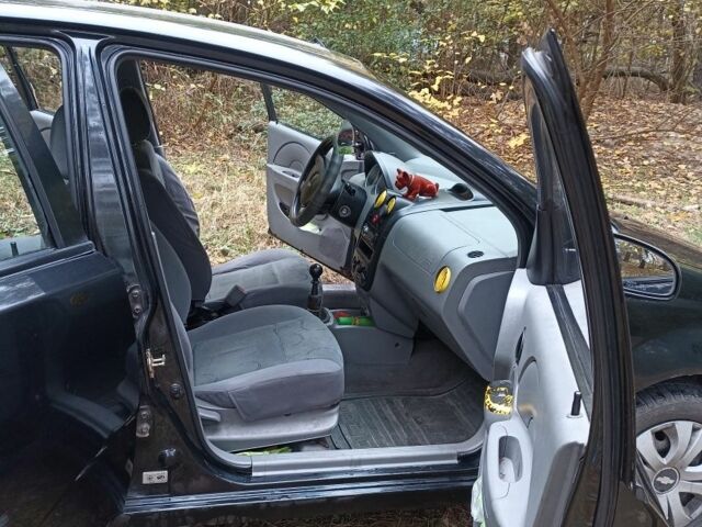 Черный Шевроле Авео, объемом двигателя 1.5 л и пробегом 230 тыс. км за 2500 $, фото 8 на Automoto.ua