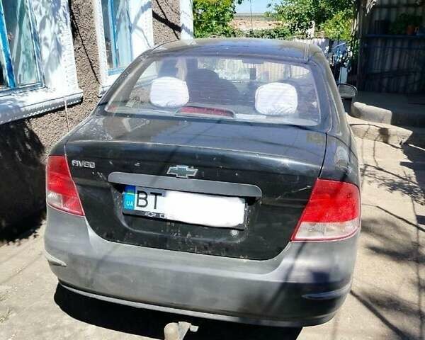 Черный Шевроле Авео, объемом двигателя 1.5 л и пробегом 220 тыс. км за 2300 $, фото 5 на Automoto.ua