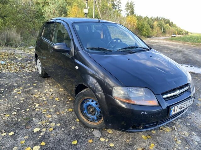 Черный Шевроле Авео, объемом двигателя 1.5 л и пробегом 272 тыс. км за 1400 $, фото 4 на Automoto.ua