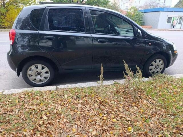 Черный Шевроле Авео, объемом двигателя 1.5 л и пробегом 394 тыс. км за 2900 $, фото 3 на Automoto.ua