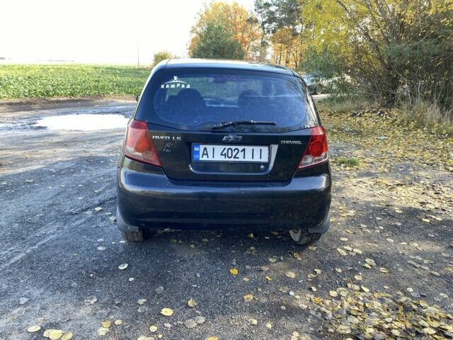 Черный Шевроле Авео, объемом двигателя 1.5 л и пробегом 272 тыс. км за 1400 $, фото 2 на Automoto.ua