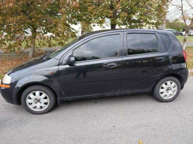 Черный Шевроле Авео, объемом двигателя 1.5 л и пробегом 394 тыс. км за 2900 $, фото 4 на Automoto.ua