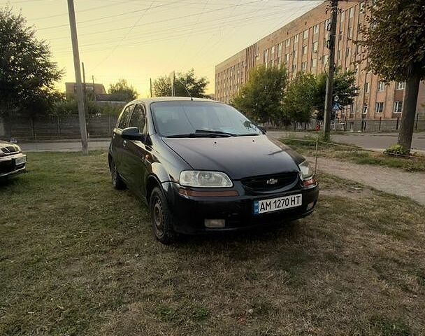Чорний Шевроле Авео, об'ємом двигуна 1.5 л та пробігом 276 тис. км за 1650 $, фото 2 на Automoto.ua
