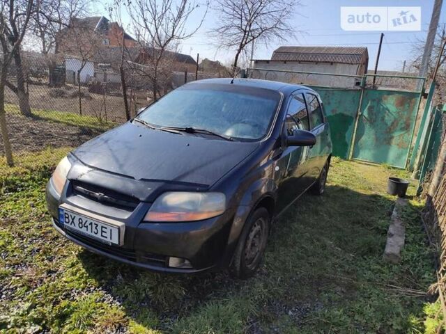 Чорний Шевроле Авео, об'ємом двигуна 1.5 л та пробігом 270 тис. км за 2600 $, фото 1 на Automoto.ua