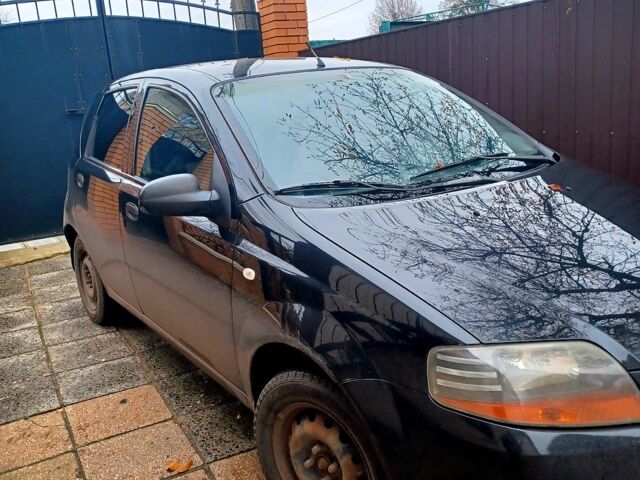 Черный Шевроле Авео, объемом двигателя 1.5 л и пробегом 188 тыс. км за 3200 $, фото 1 на Automoto.ua