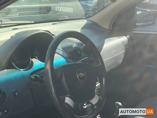 Черный Шевроле Авео, объемом двигателя 1.5 л и пробегом 323 тыс. км за 3800 $, фото 7 на Automoto.ua