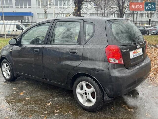 Черный Шевроле Авео, объемом двигателя 1.5 л и пробегом 143 тыс. км за 2190 $, фото 9 на Automoto.ua